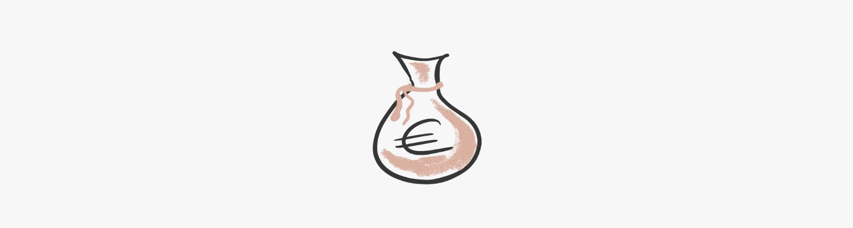 Ein Sack mit Geld