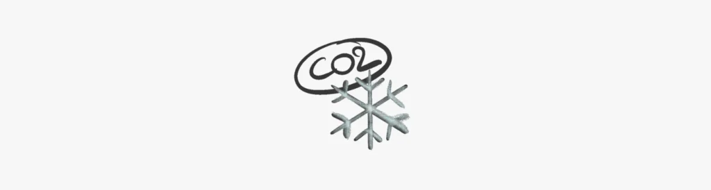 CO2 kalt - Trockeneis