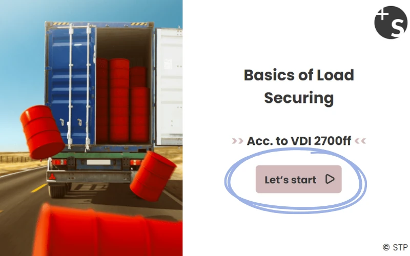 Online Training load securing