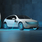 Animation Elektroauto