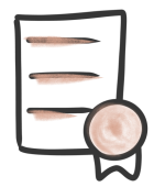 Icon eines Zertifikates